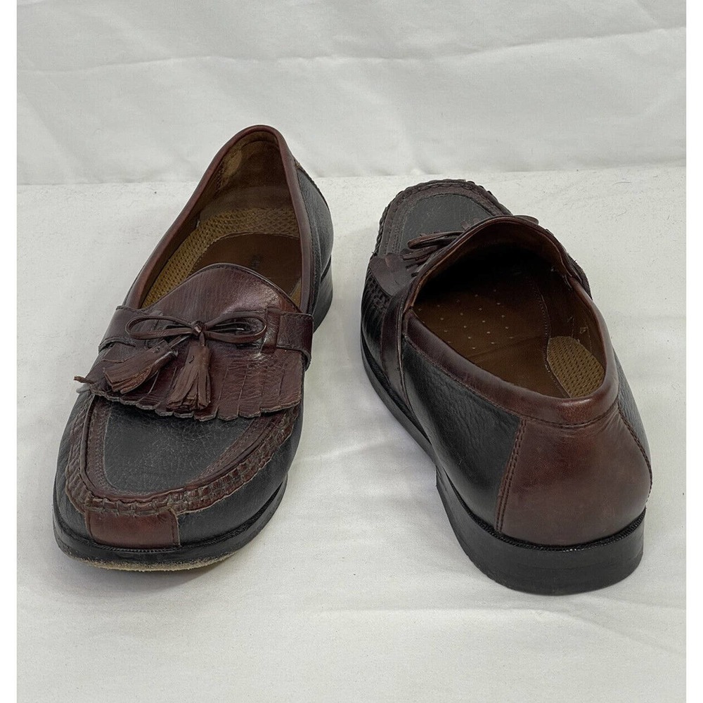 Johnston Murphy Aragon II Mens Kiltie Leather Tassel Red Loafer Sz 10.5 20-0592 - Picture 1 of 10